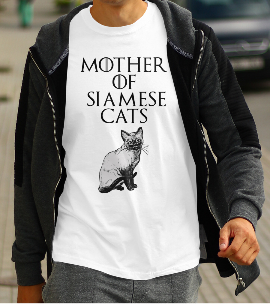 MOTHER OF SIAMESE CATS T-Shirt