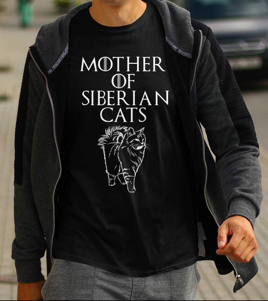 MOTHER OF SIBERIAN CATS T-Shirt