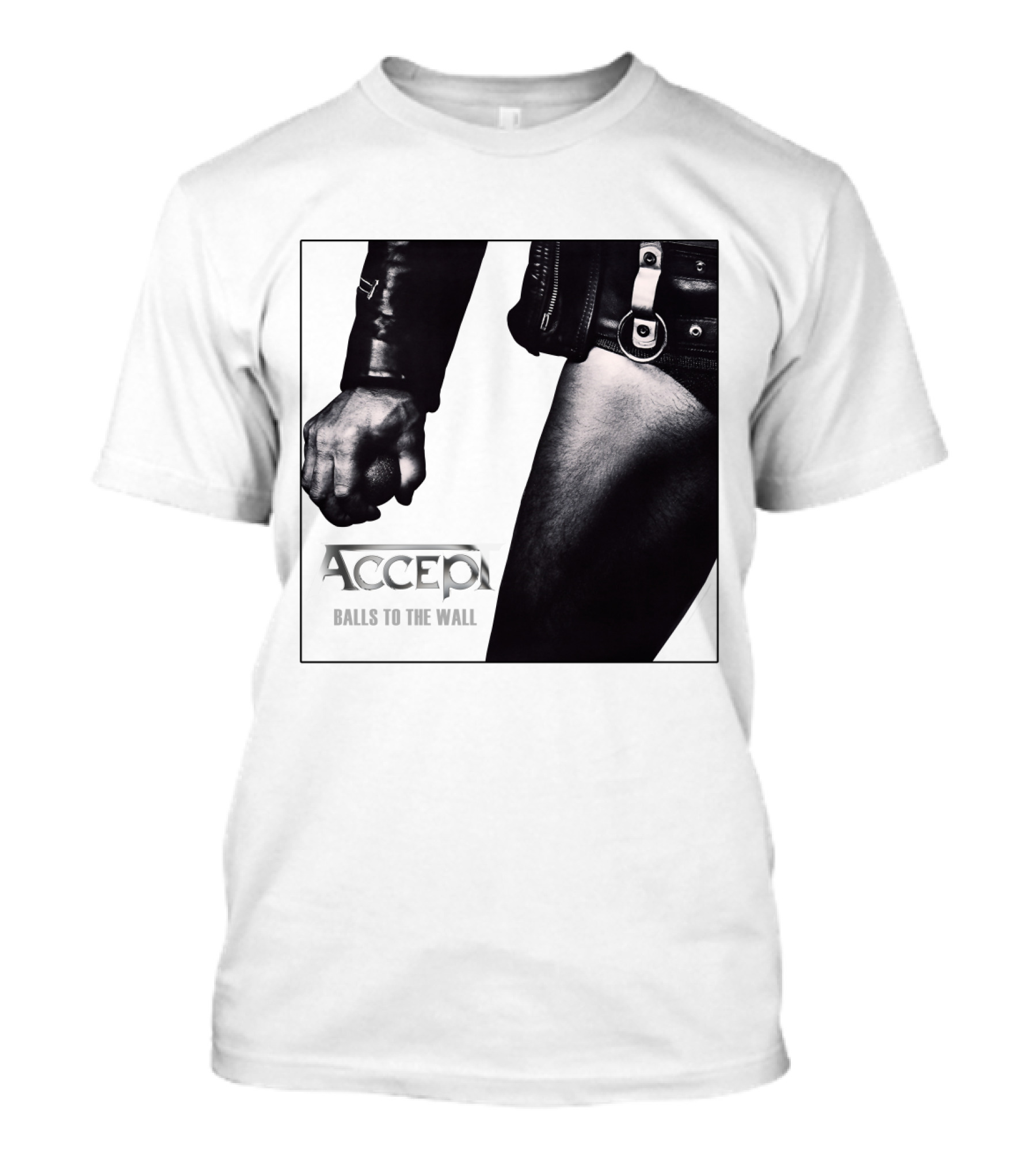 ACCEPT Balls To The Wall Classic Rock Album Cover Image T-Shirt