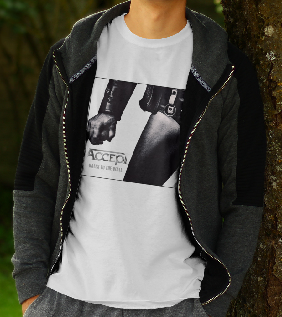 ACCEPT Balls To The Wall Classic Rock Album Cover Image T-Shirt