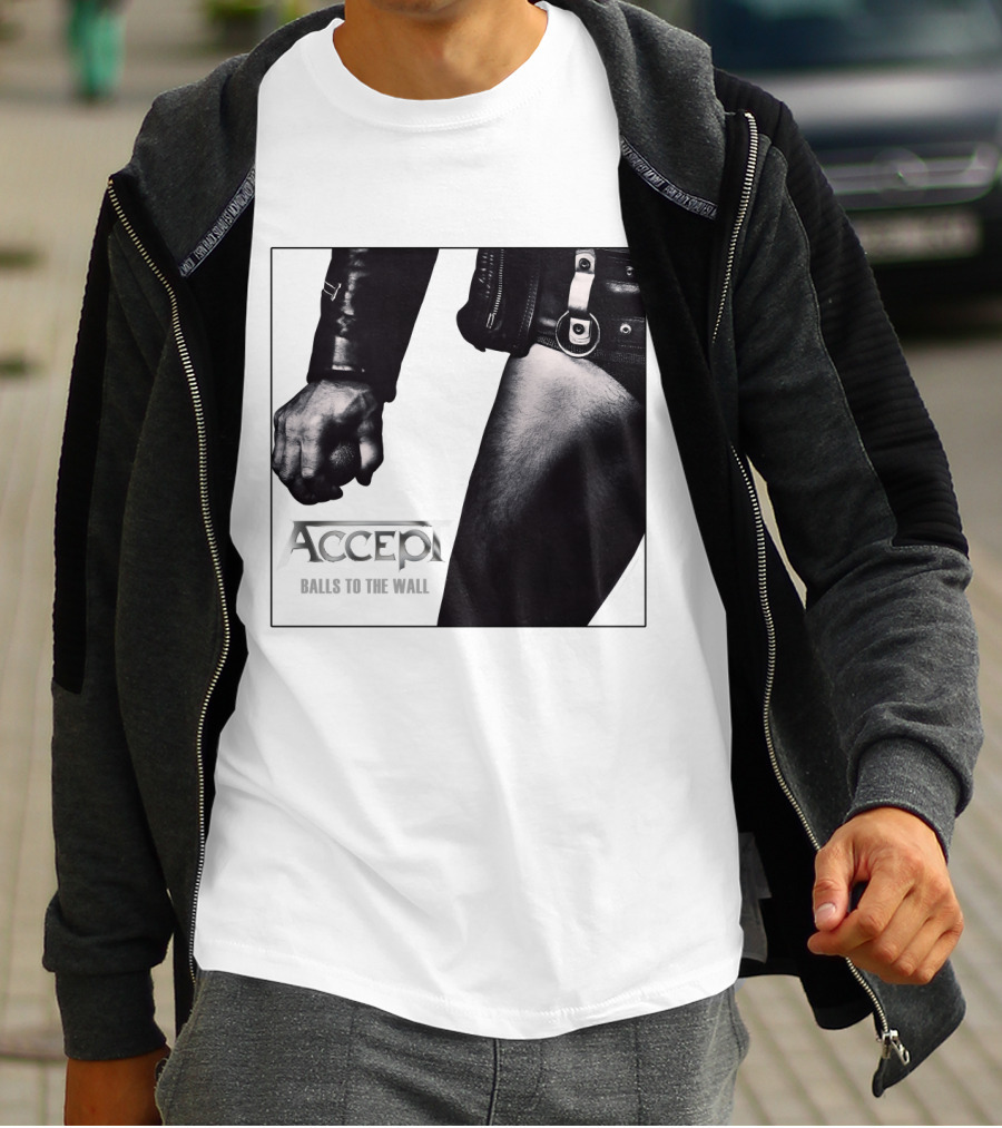 ACCEPT Balls To The Wall Classic Rock Album Cover Image T-Shirt