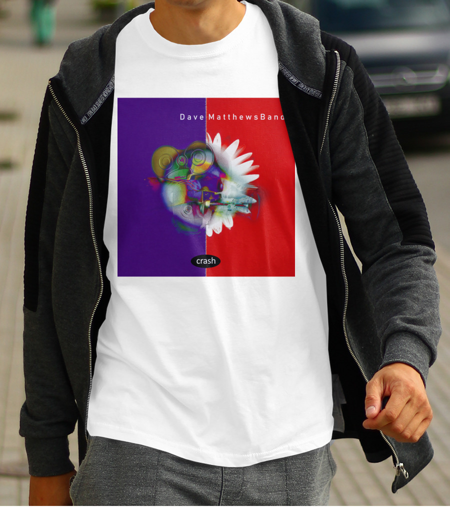 Dave Matthews Band Crash Album Cover T-Shirt