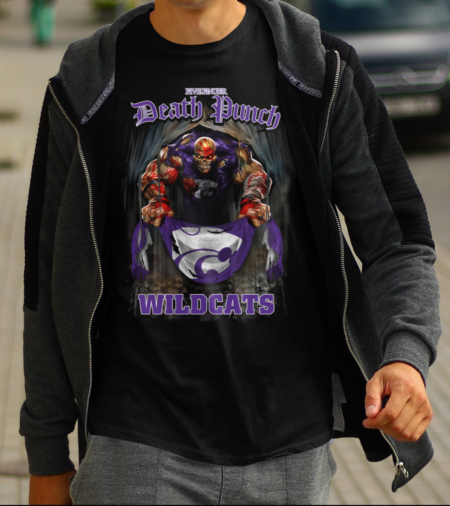 Five Finger Death Punch Wildcats Kansas State T-Shirt