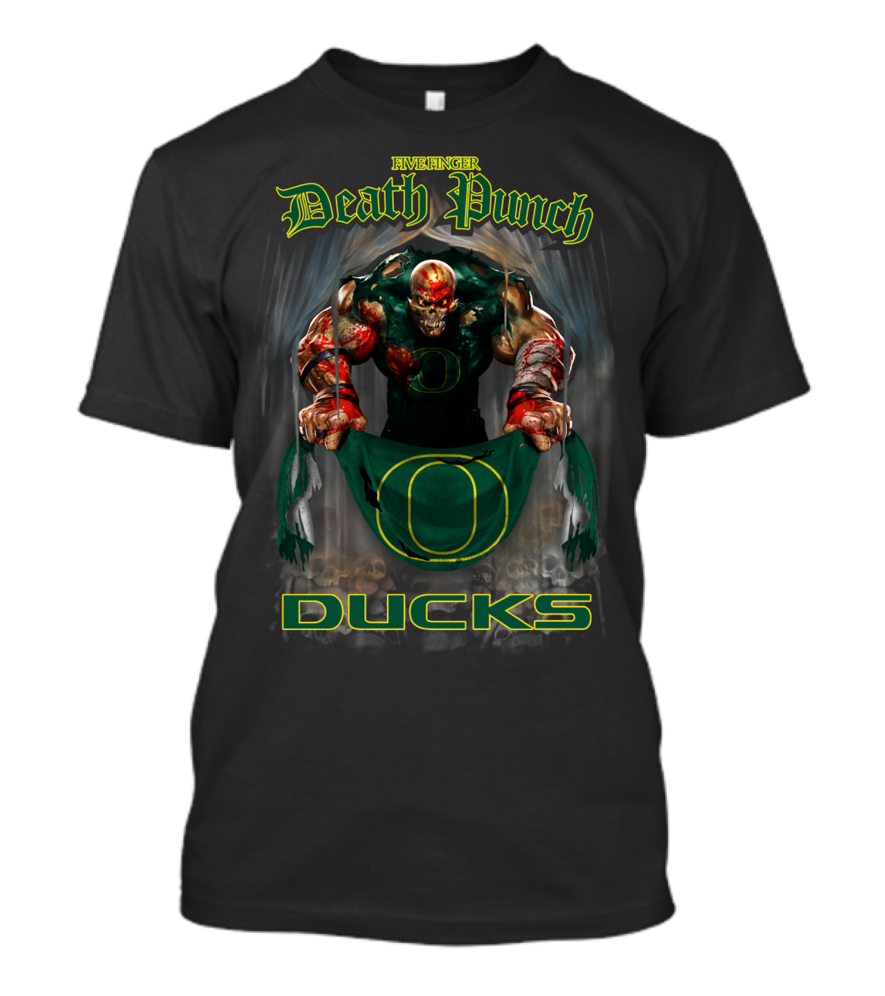 Five Finger Death Punch Oregon Ducks T-Shirt