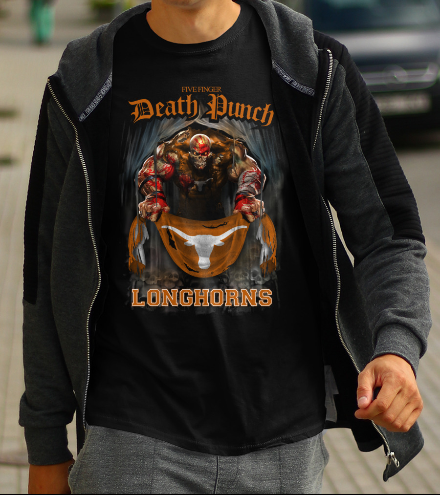 Five Finger Death Punch Longhorns T-Shirt