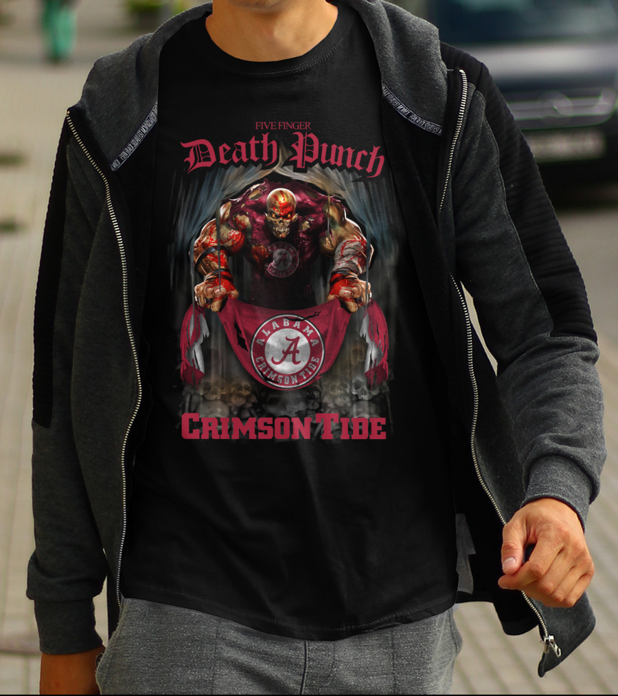 Five Finger Death Punch Alabama Crimson Tide T-Shirt