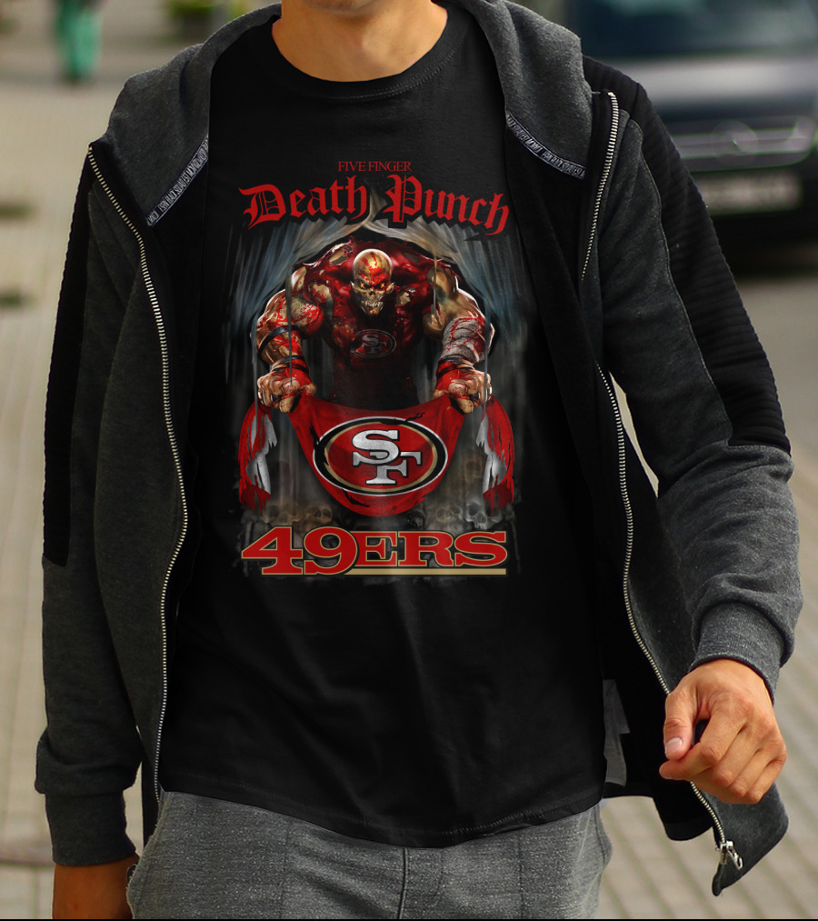 Five Finger Death Punch San Francisco 49ers T-Shirt