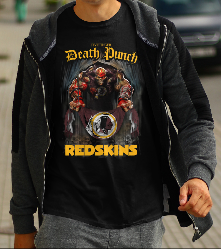 Five Finger Death Punch Redskins T-Shirt