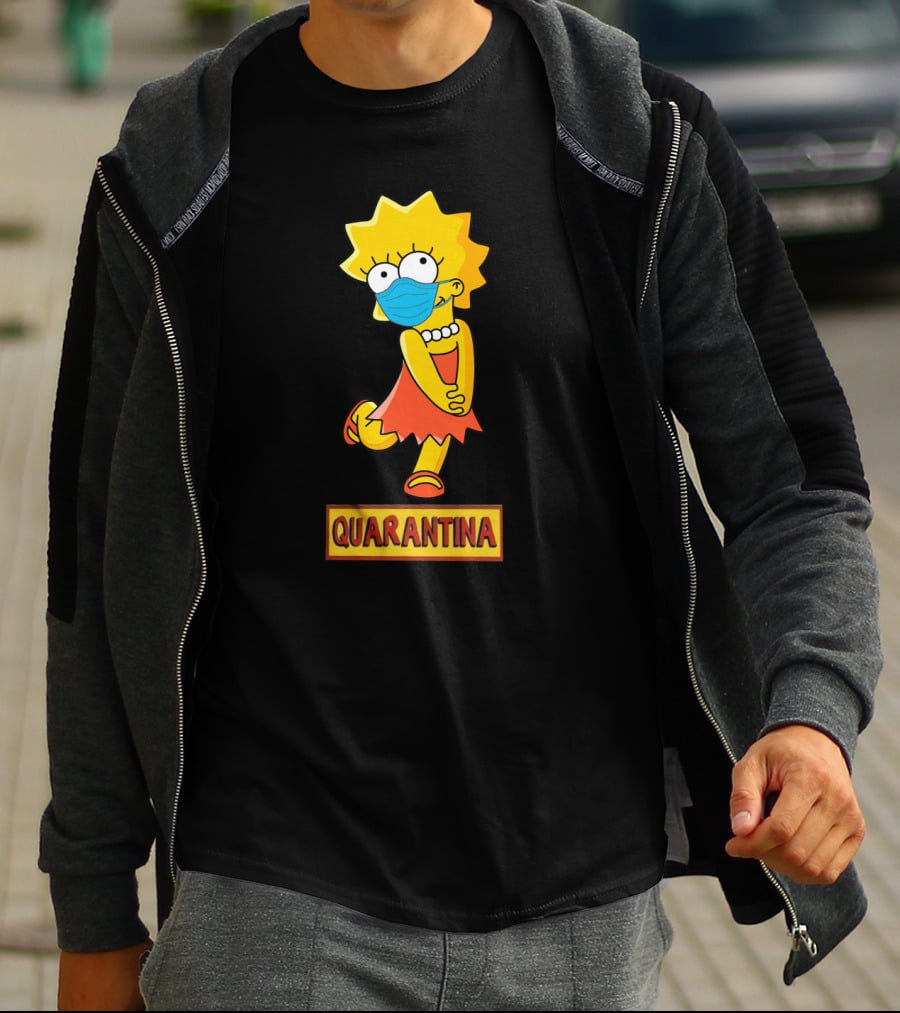 Ds The Simpsons Quarantina T-Shirt