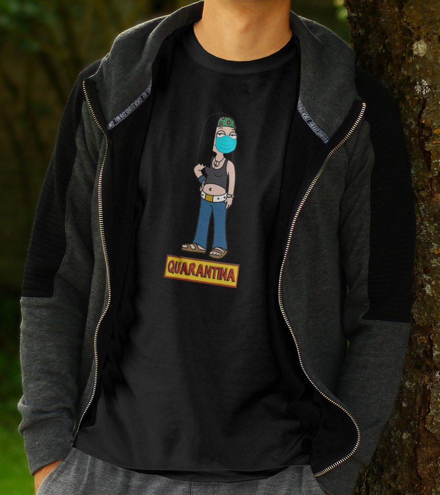Quarantina American Dad Roger Masked T-Shirt