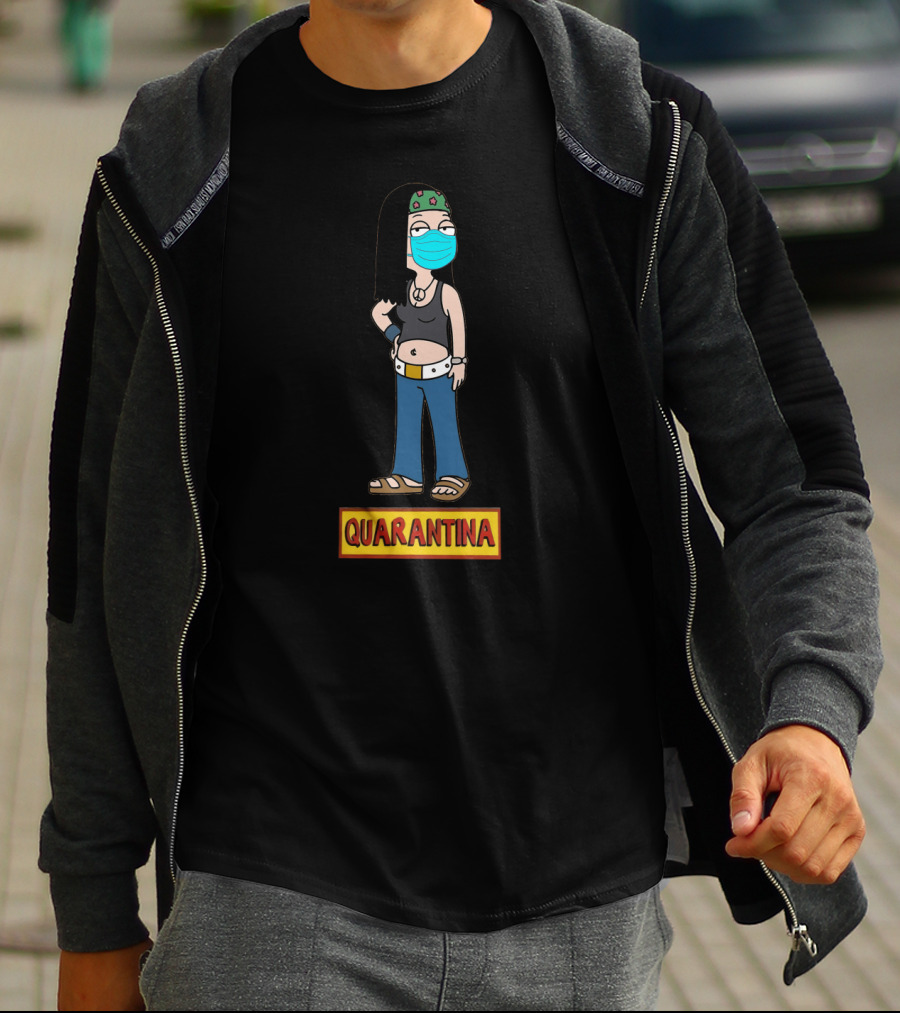 Quarantina American Dad Roger Masked T-Shirt