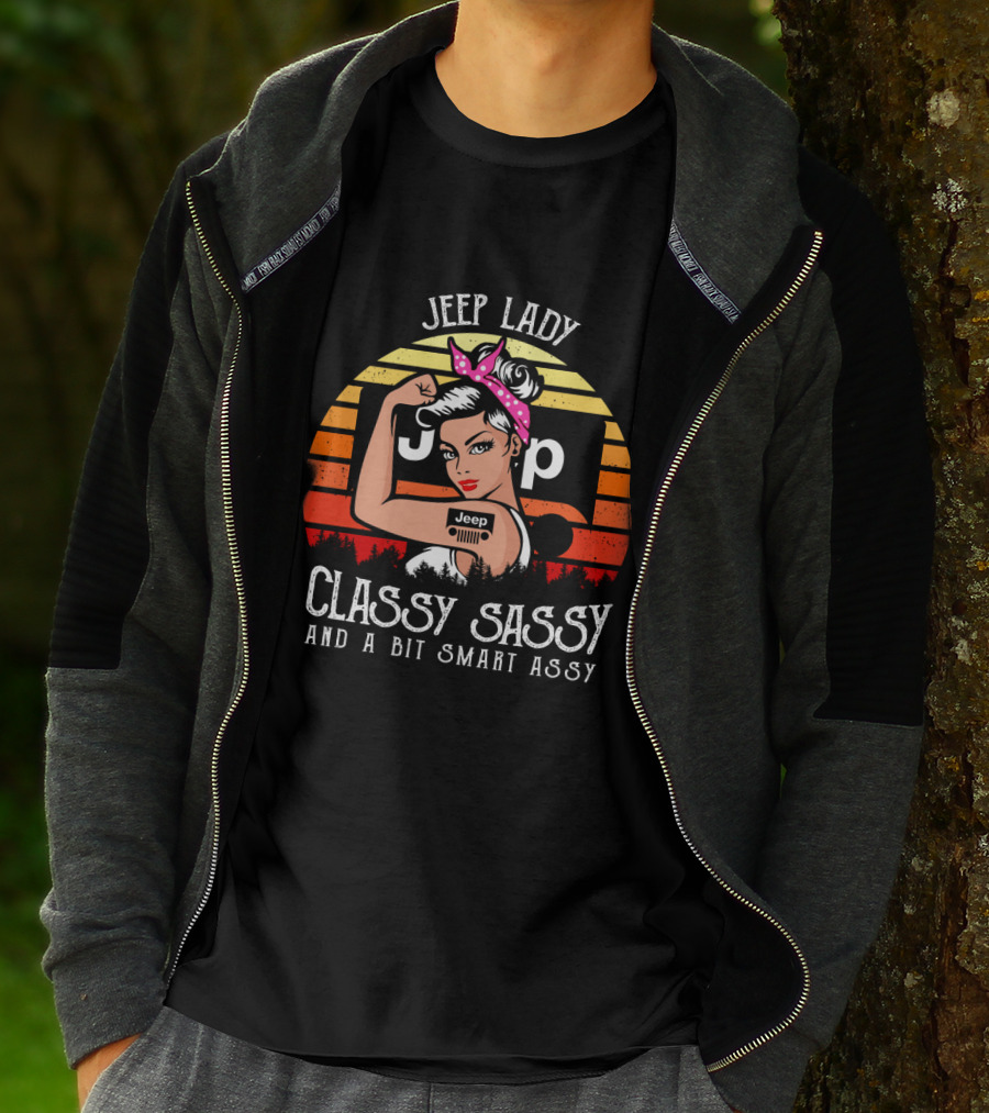 JEEP LADY CLASSY SASSY AND A BIT SMART ASSY T-Shirt