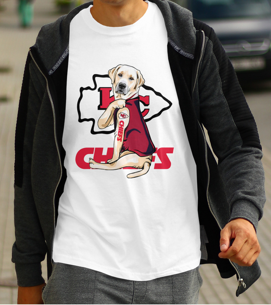 KC Chiefs Labrador Chiefs T-Shirt