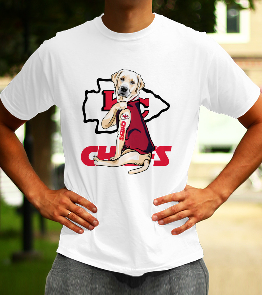 KC Chiefs Labrador Chiefs T-Shirt