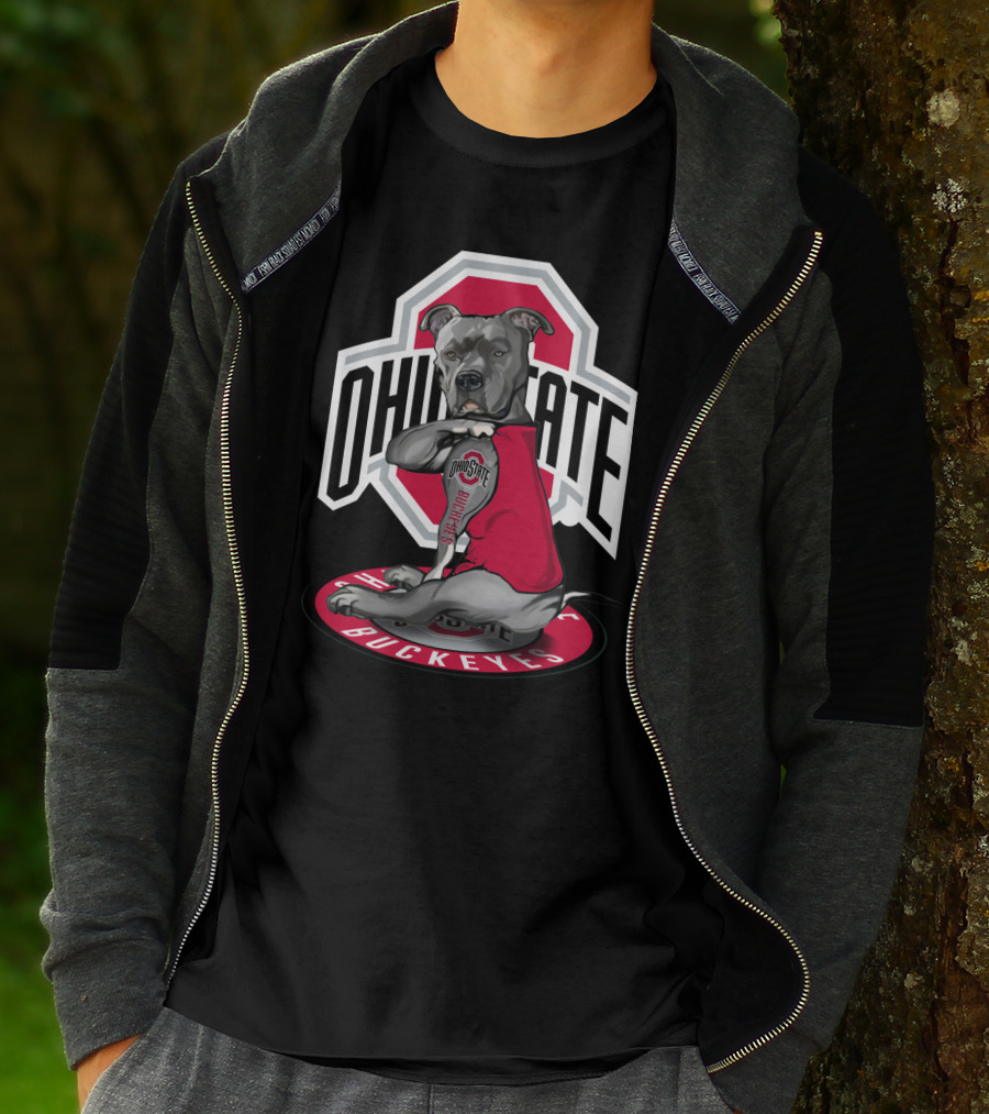 Ohio State Buckeyes Pitbull T-Shirt