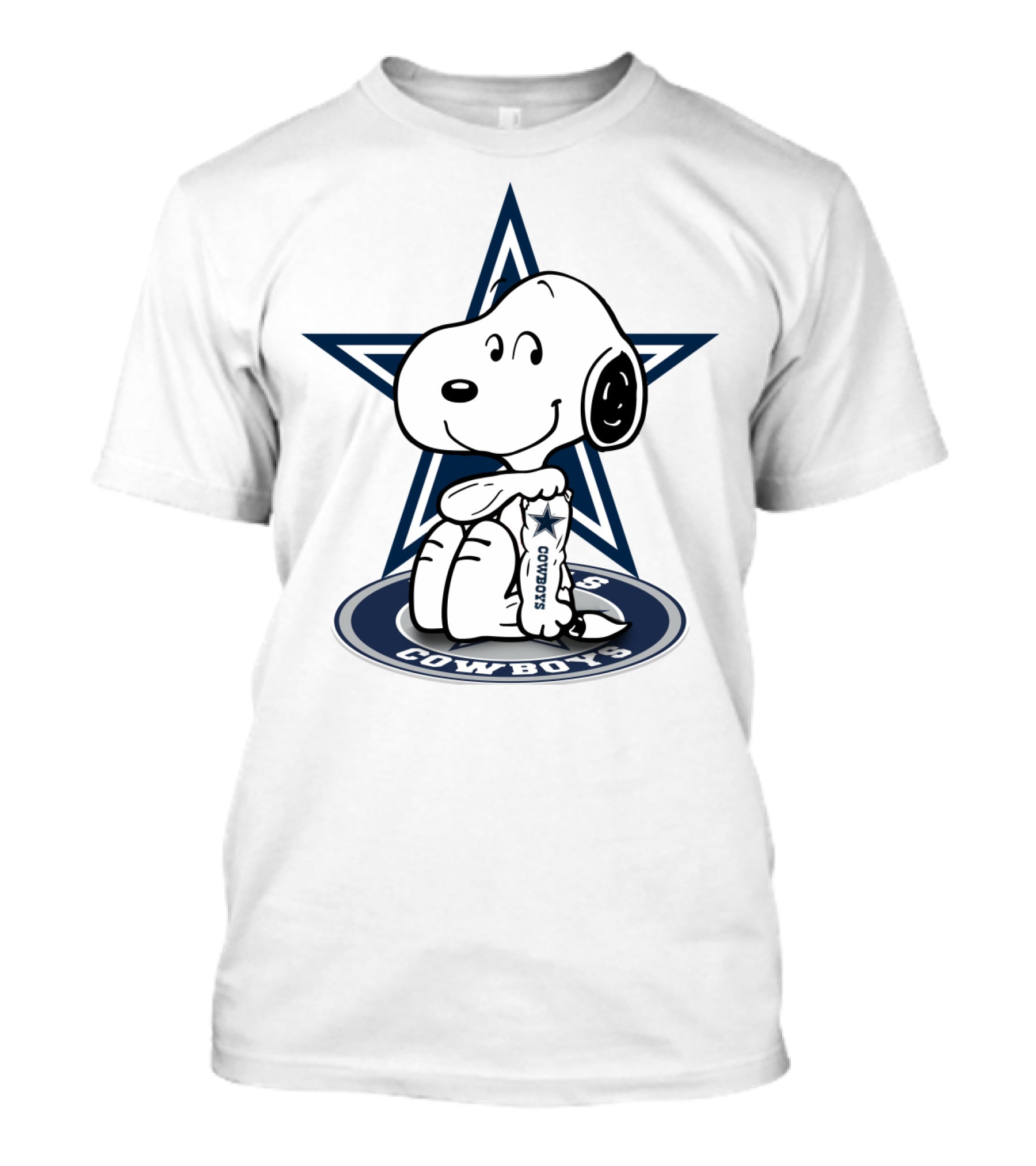 Snoopy Dallas Cowboys Star T-Shirt