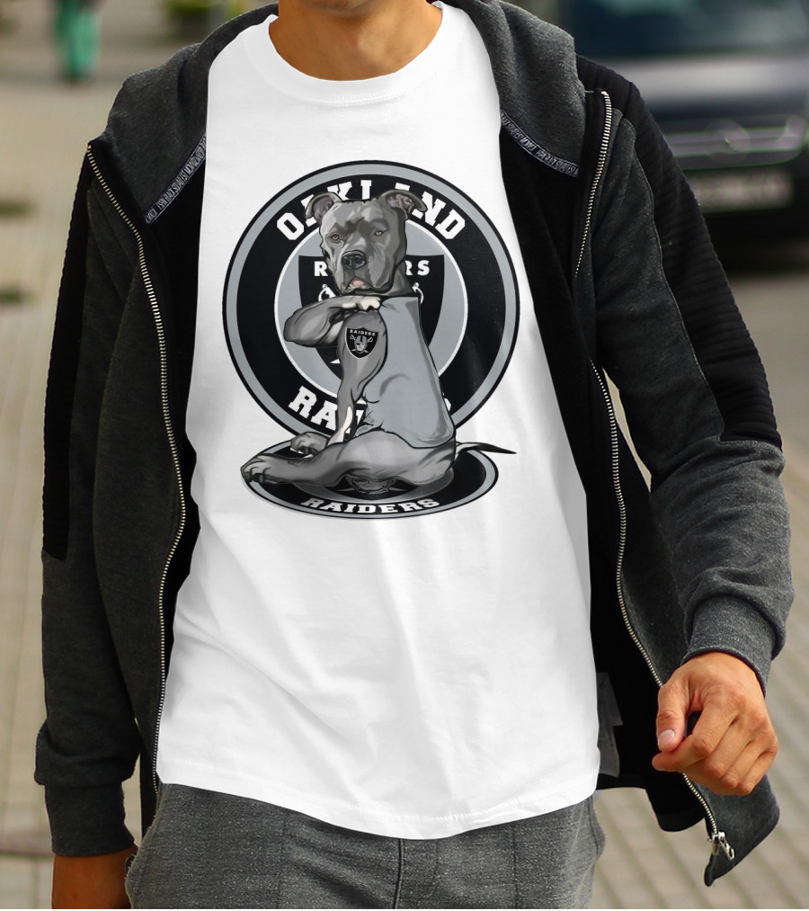 Oakland Raiders Pitbull Raiders T-Shirt