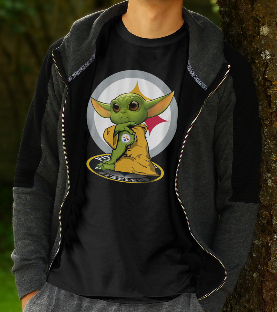Pittsburgh Steelers Yoda Fan Mashup T-Shirt