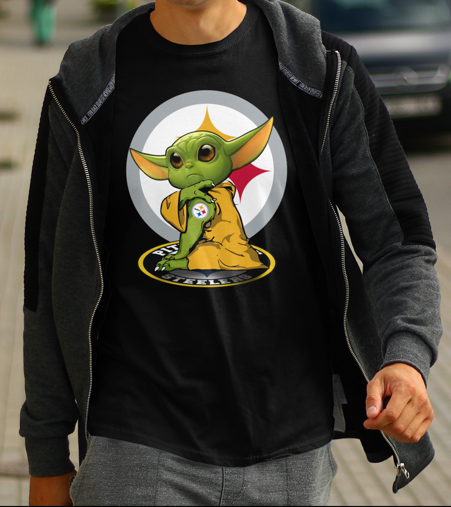 Pittsburgh Steelers Yoda Fan Mashup T-Shirt