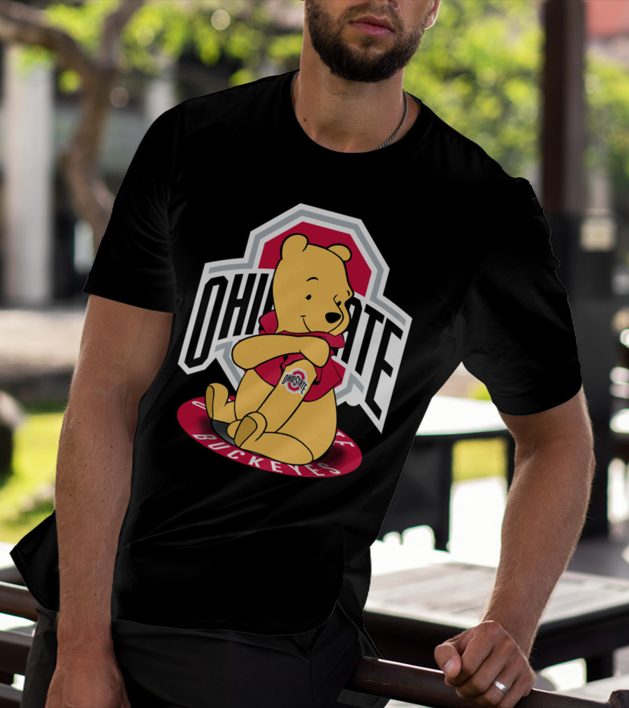 Ohio State Pooh Bear Buckeyes T-Shirt