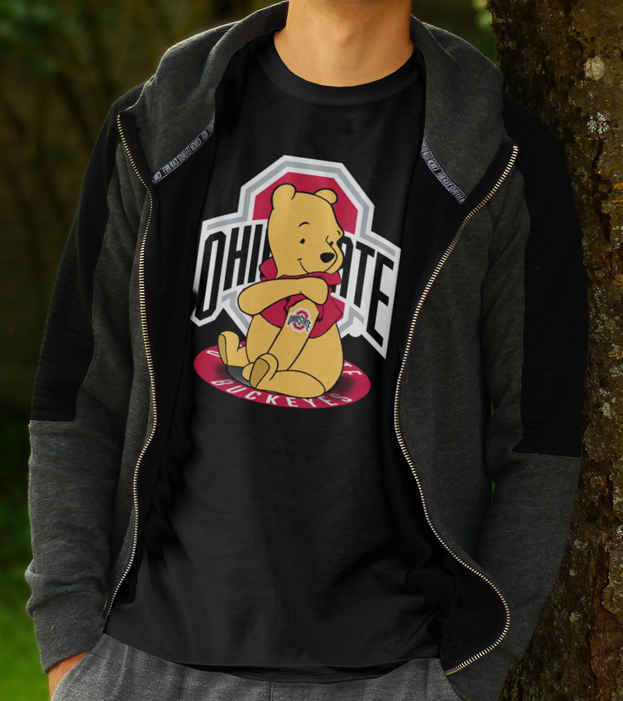 Ohio State Pooh Bear Buckeyes T-Shirt
