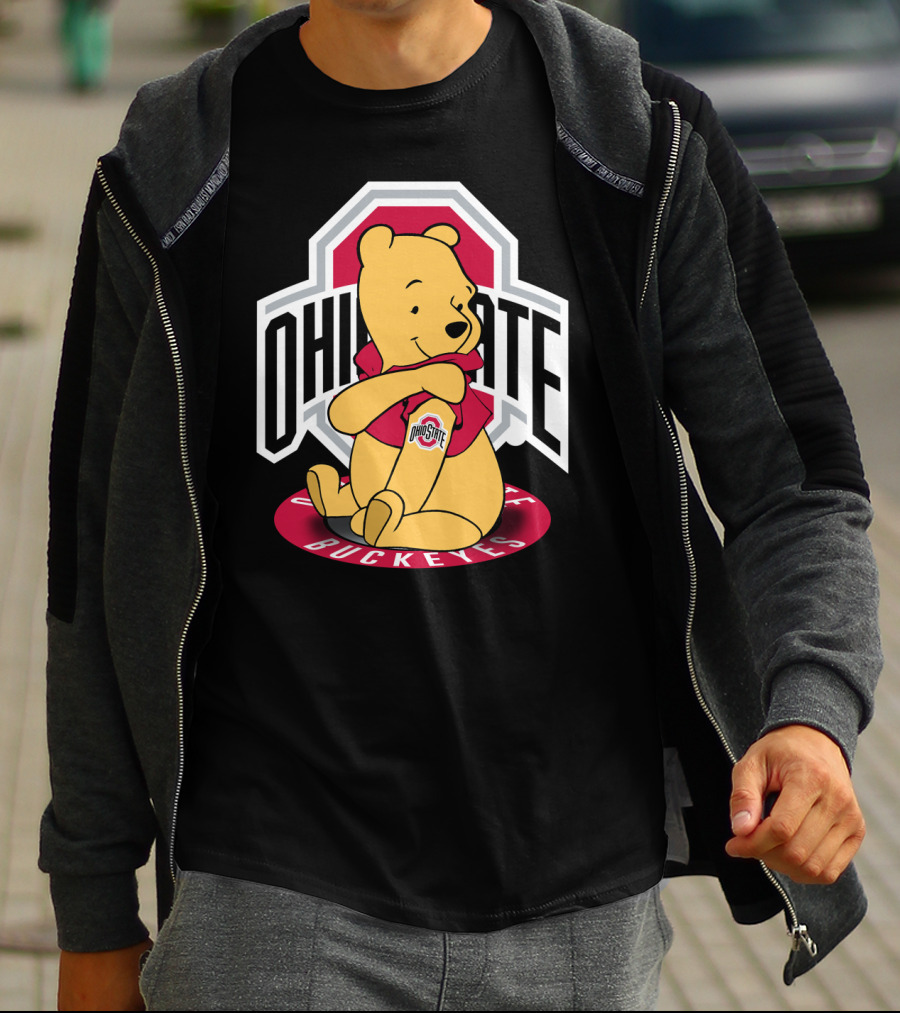 Ohio State Pooh Bear Buckeyes T-Shirt