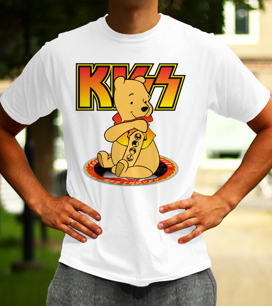 KISS Pooh Beethoven Band T-Shirt