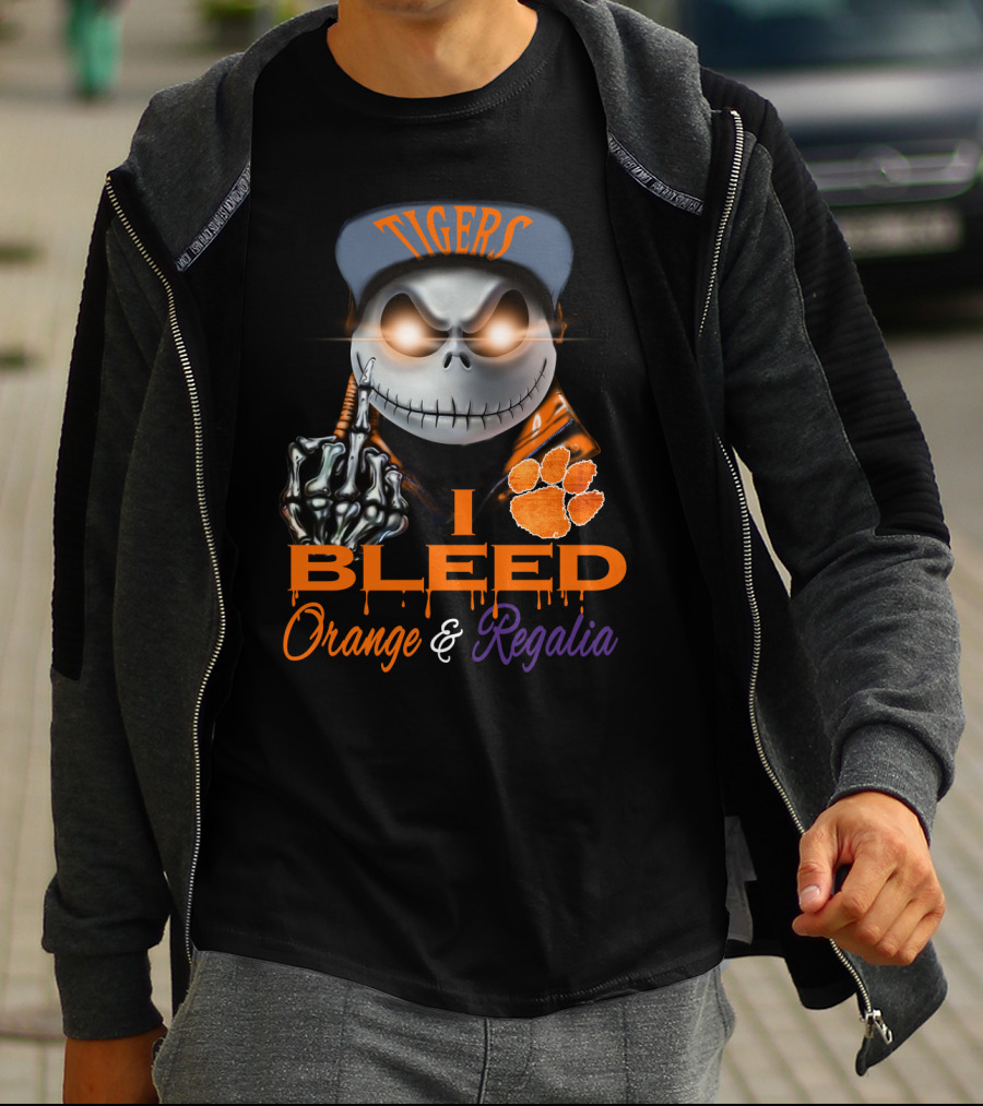 Tigers I Bleed Orange & Regalia T-Shirt