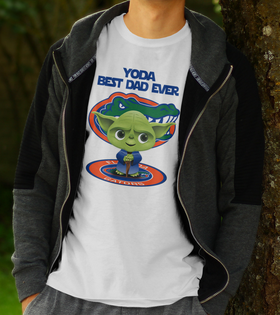 Yoda Best Dad Ever Florida Gators T-Shirt