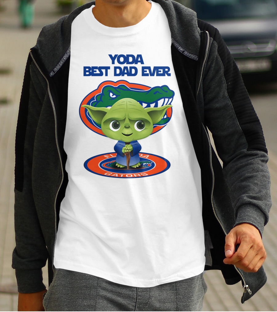 Yoda Best Dad Ever Florida Gators T-Shirt