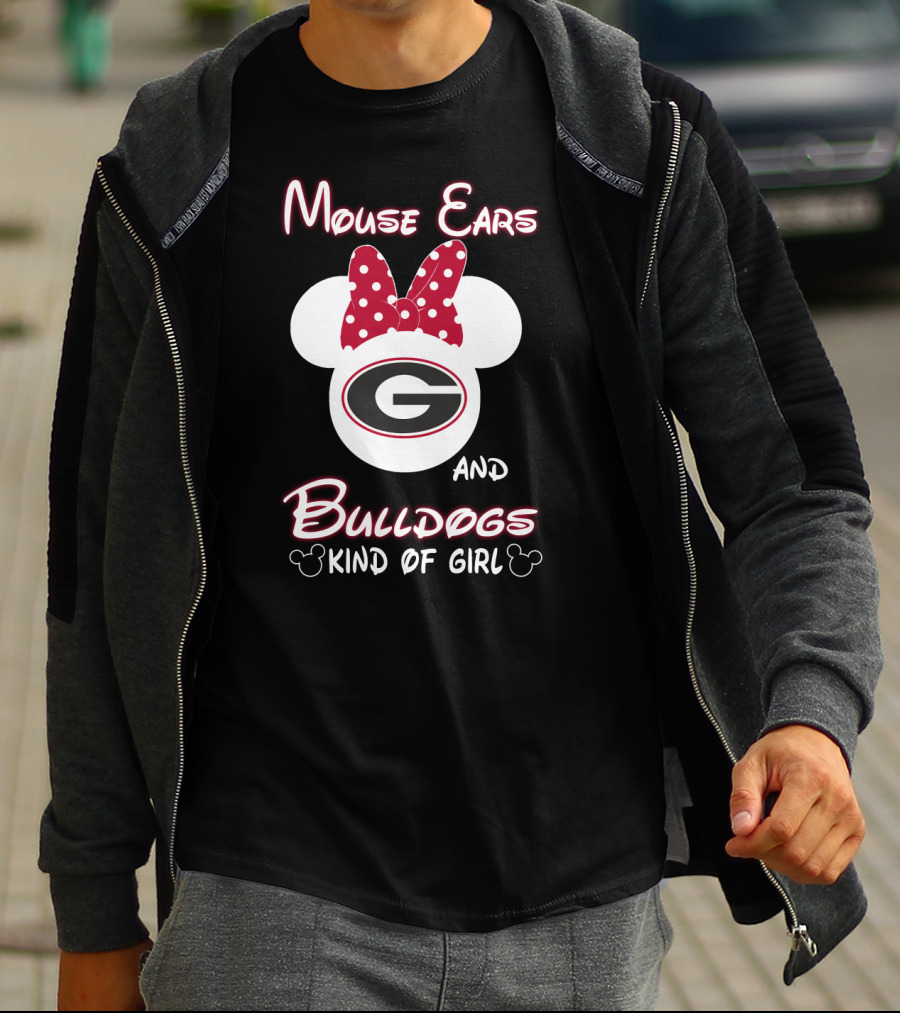Mouse Ears And Bulldogs Kind Of Girl T-Shirt