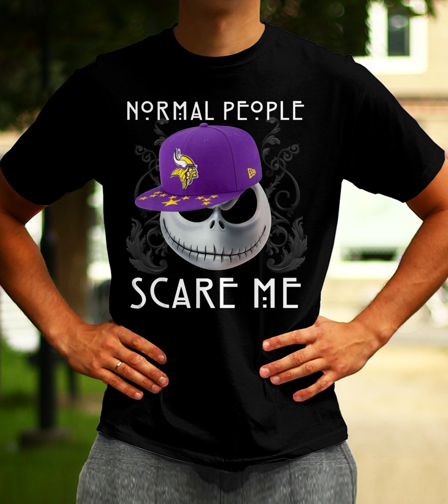NORMAL PEOPLE SCARE ME JACK VIKINGS T-Shirt
