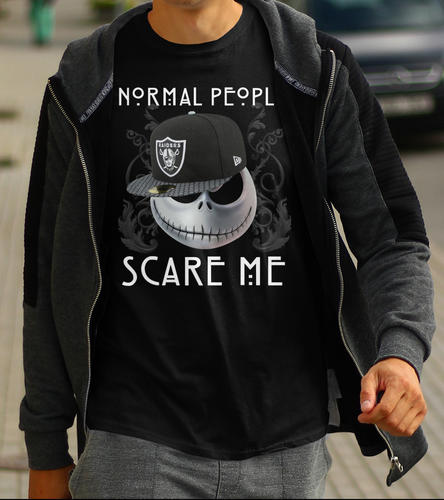 Normal People Scare Me Raiders Jack T-Shirt