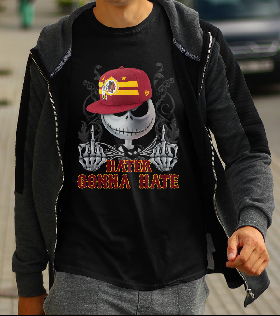 Hater Gonna Hate Ds001-32-Washington Redskins T-Shirt