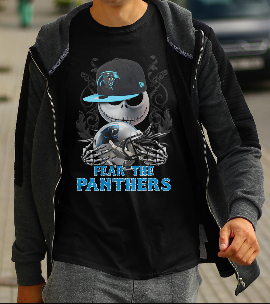 Fear The Panthers Carolina Panthers Ds001-05 T-Shirt