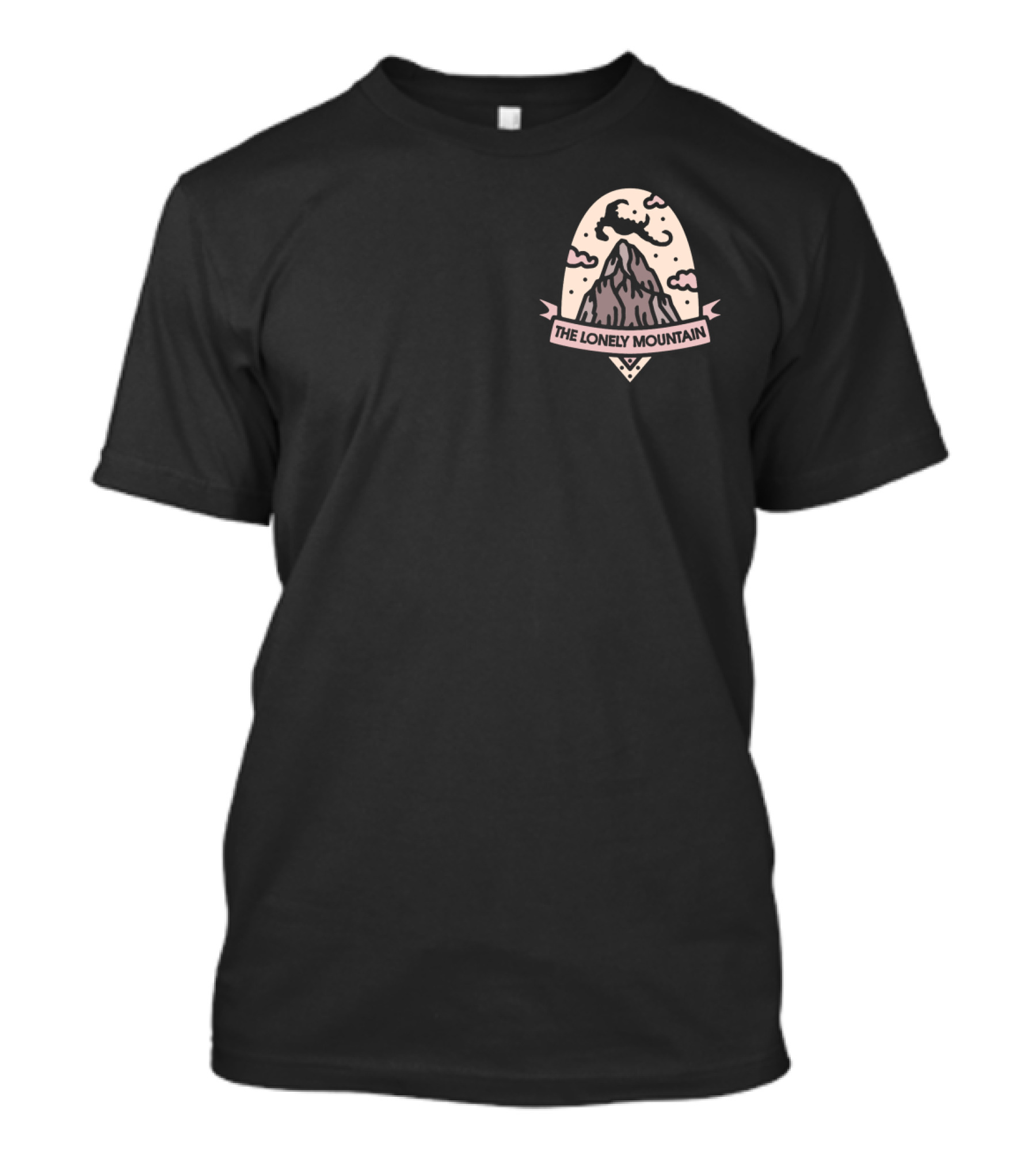 The Lonely Mountain Cloudy Summit Emblem T-Shirt