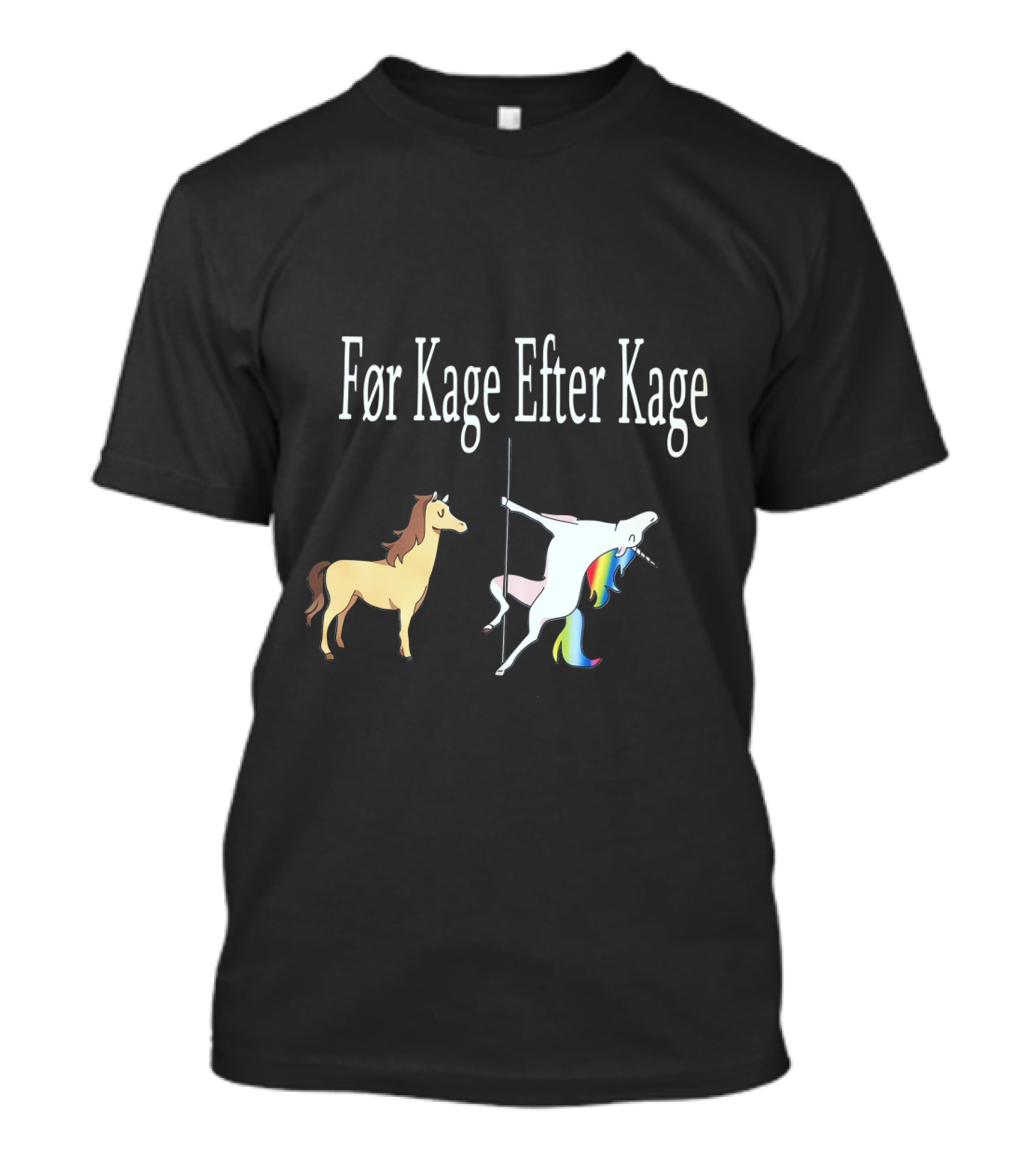 Før Kage Efter Kage Pony T-Shirt