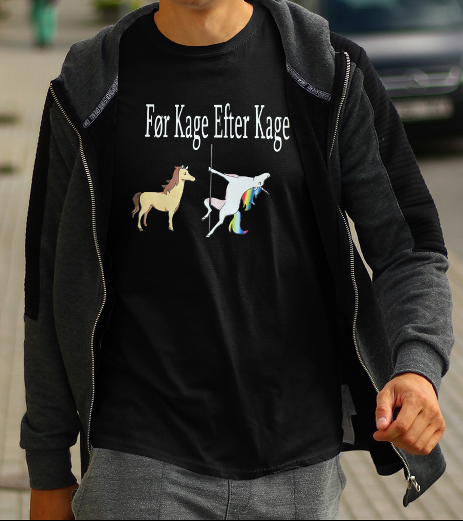 Før Kage Efter Kage Pony T-Shirt