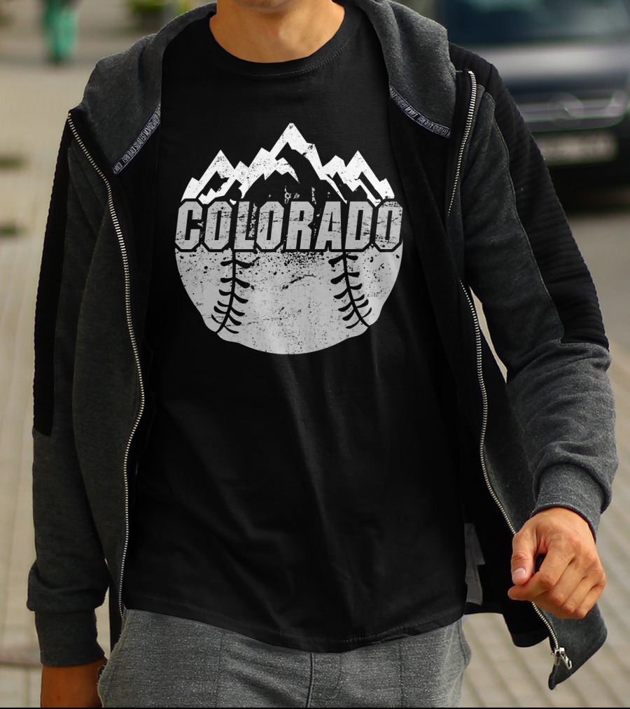 Colorado Rocky Mountains Baseball T-Shirt