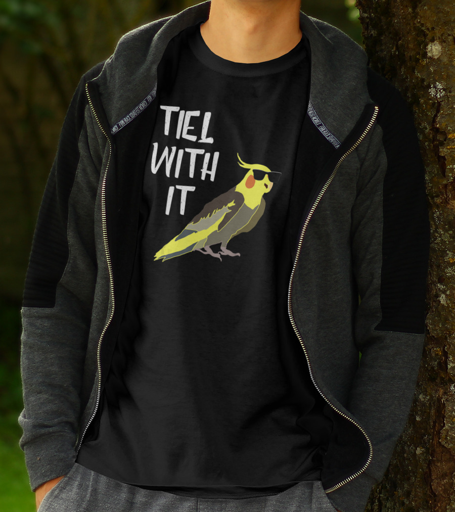 Tiel With It Cool Cockatiel Sunglasses Birds T-Shirt
