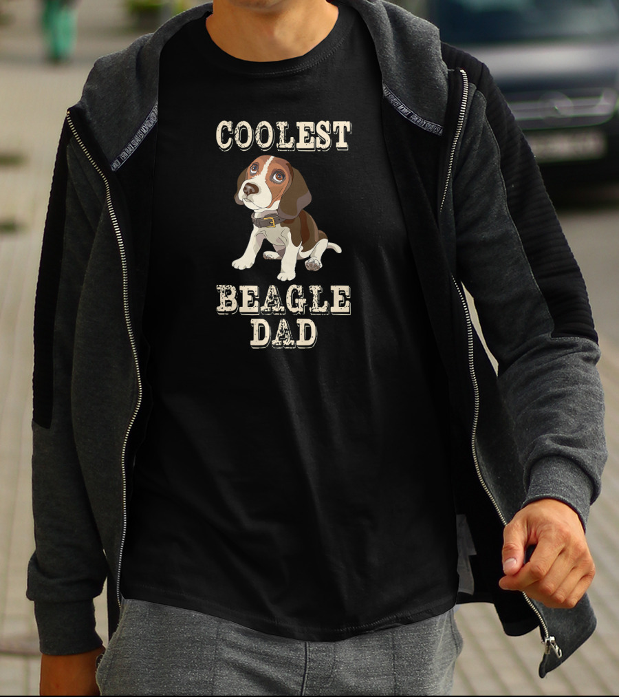 COOLEST BEAGLE DAD T-Shirt