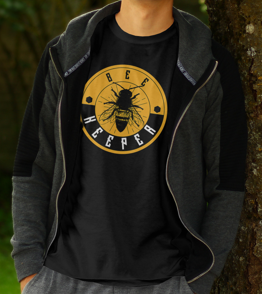 Bee Keeper Honey Bees Beekeeping Circle T-Shirt