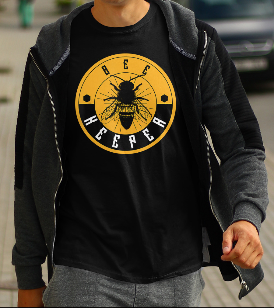 Bee Keeper Honey Bees Beekeeping Circle T-Shirt