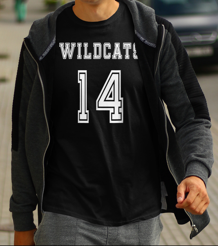 Wildcats 14 Basketball Jersey T-Shirt