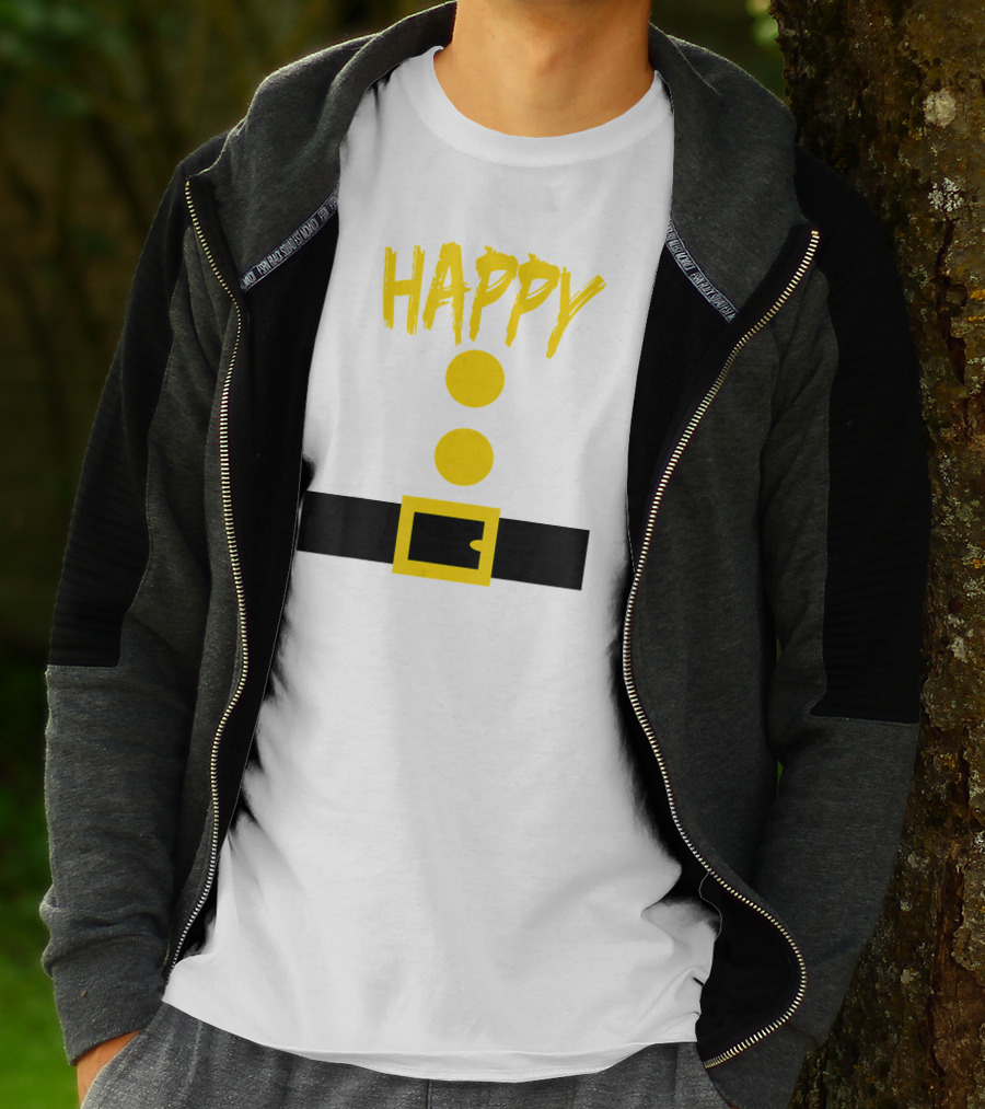 Happy Dwarf Costume Belt T-Shirt