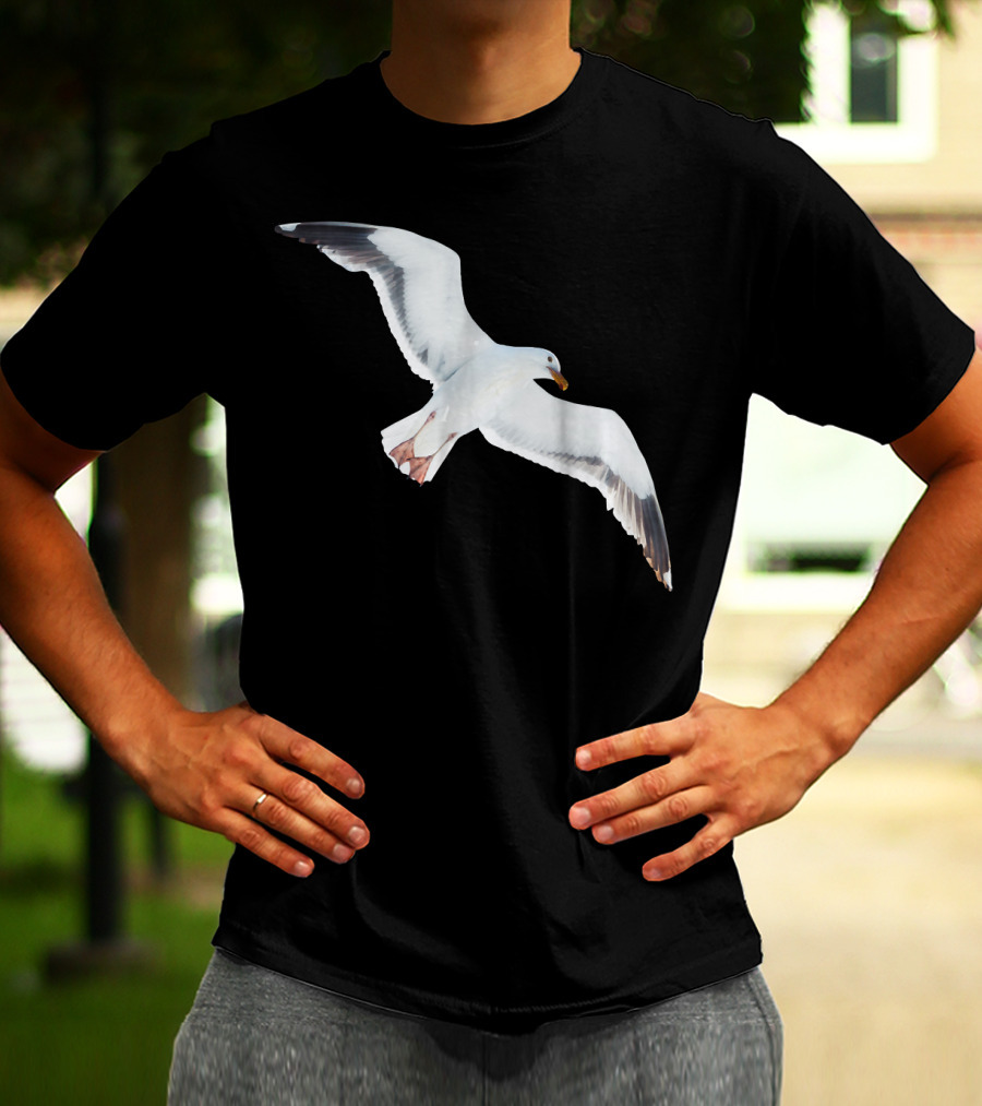 Majestic Flying Seagull For Seagull Lover T-Shirt