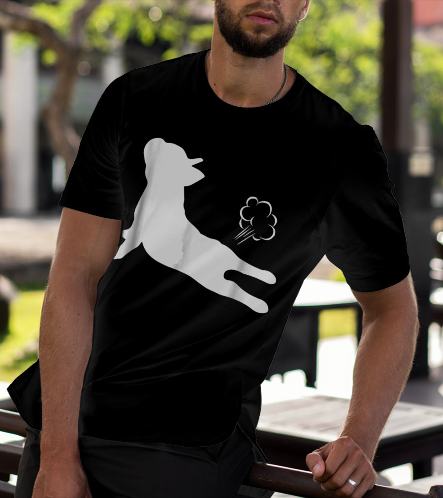 French Bulldog Yoga Exhale Pose Humor T-Shirt