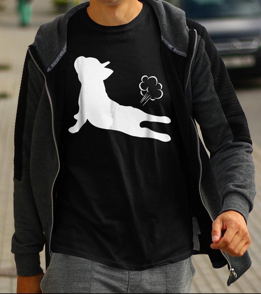 French Bulldog Yoga Exhale Pose Humor T-Shirt