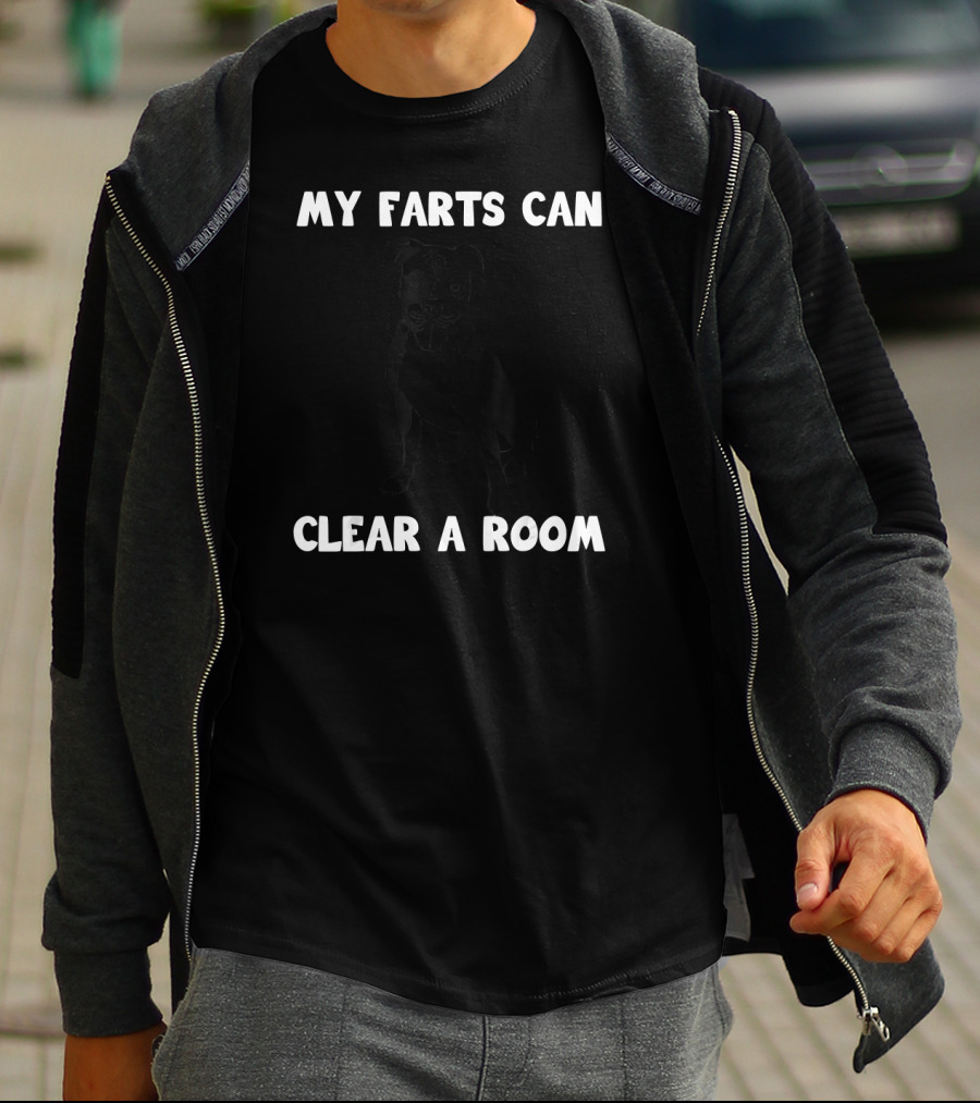 My Farts Can Clear A Room Boxer Dog T-Shirt