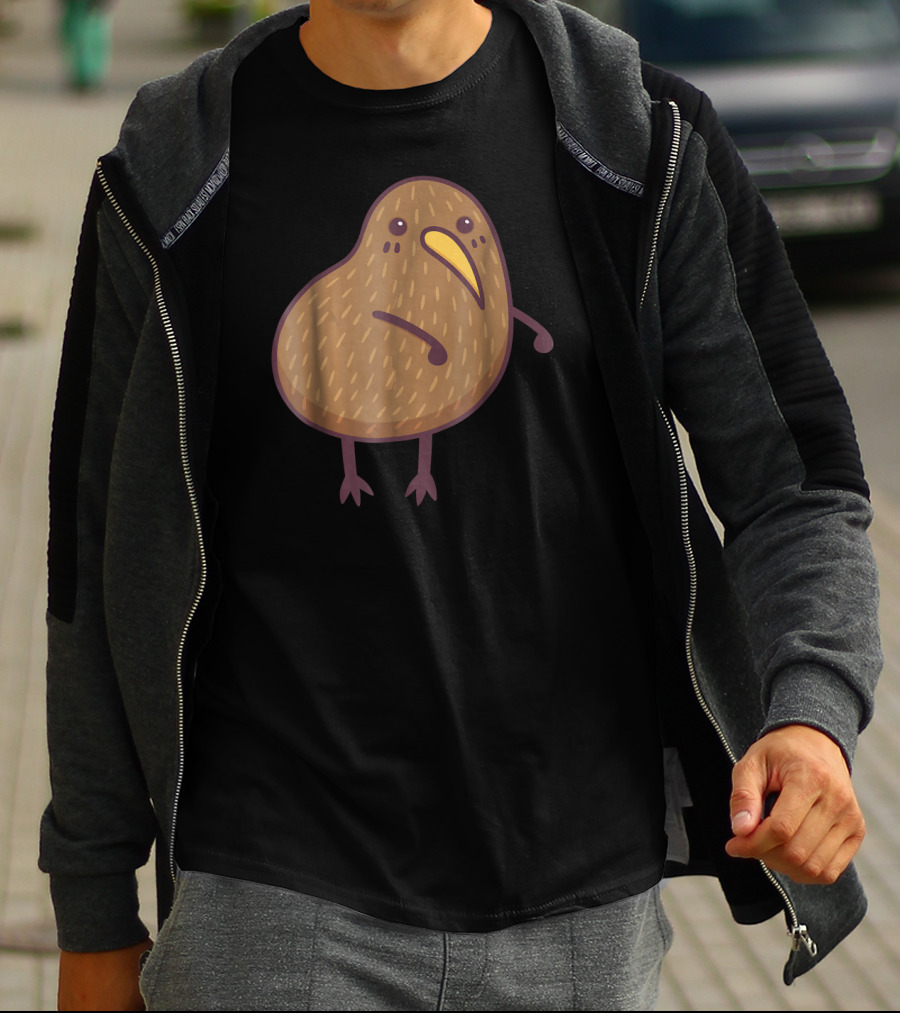 Funny Kiwi Bird Flossing Dance Pose T-Shirt